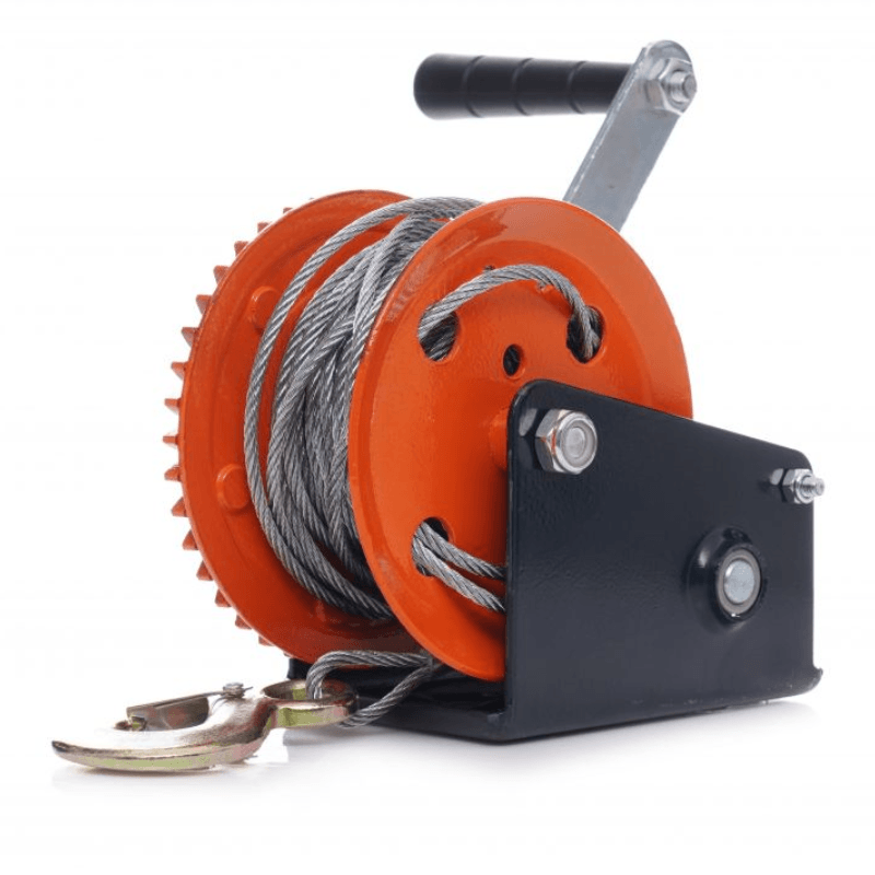 Troliu manual cu manivela, Kraft&Dele, 10 m, 544 kg, KD1311 - imagine 8