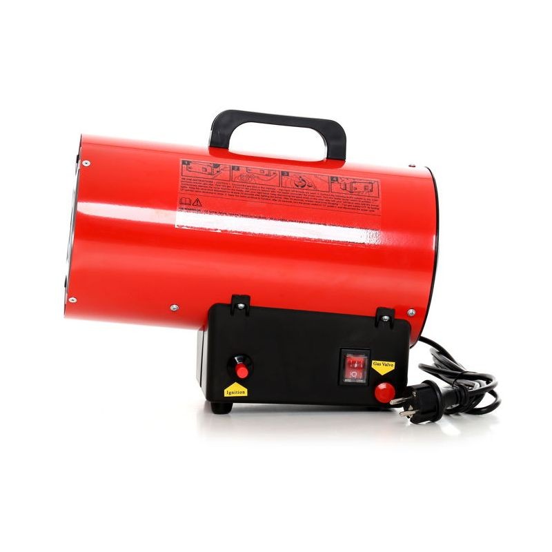Tun de aer cald Kraft&Dele KD11704, 20kW, gaz, 230V, portabil — imaginea 3