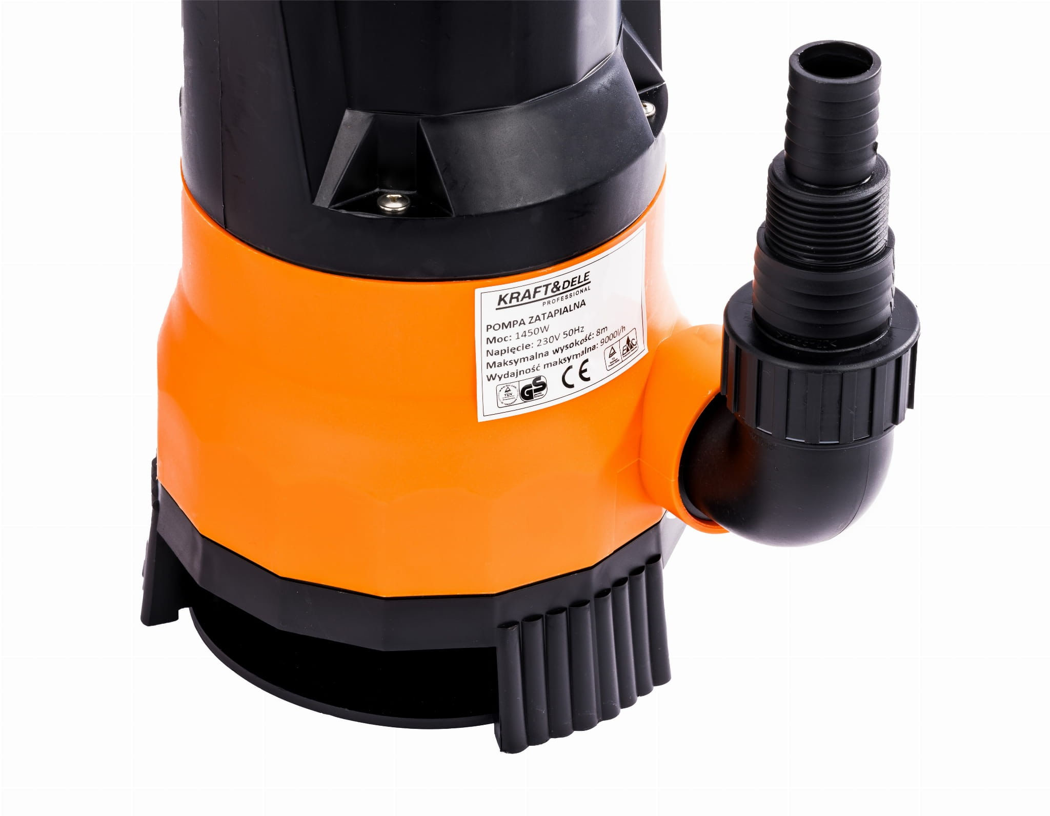 Pompa submersibila apa curata/murdara, KRAFT&DELE, 1450W, 9000L/H, KD738 — imaginea 3