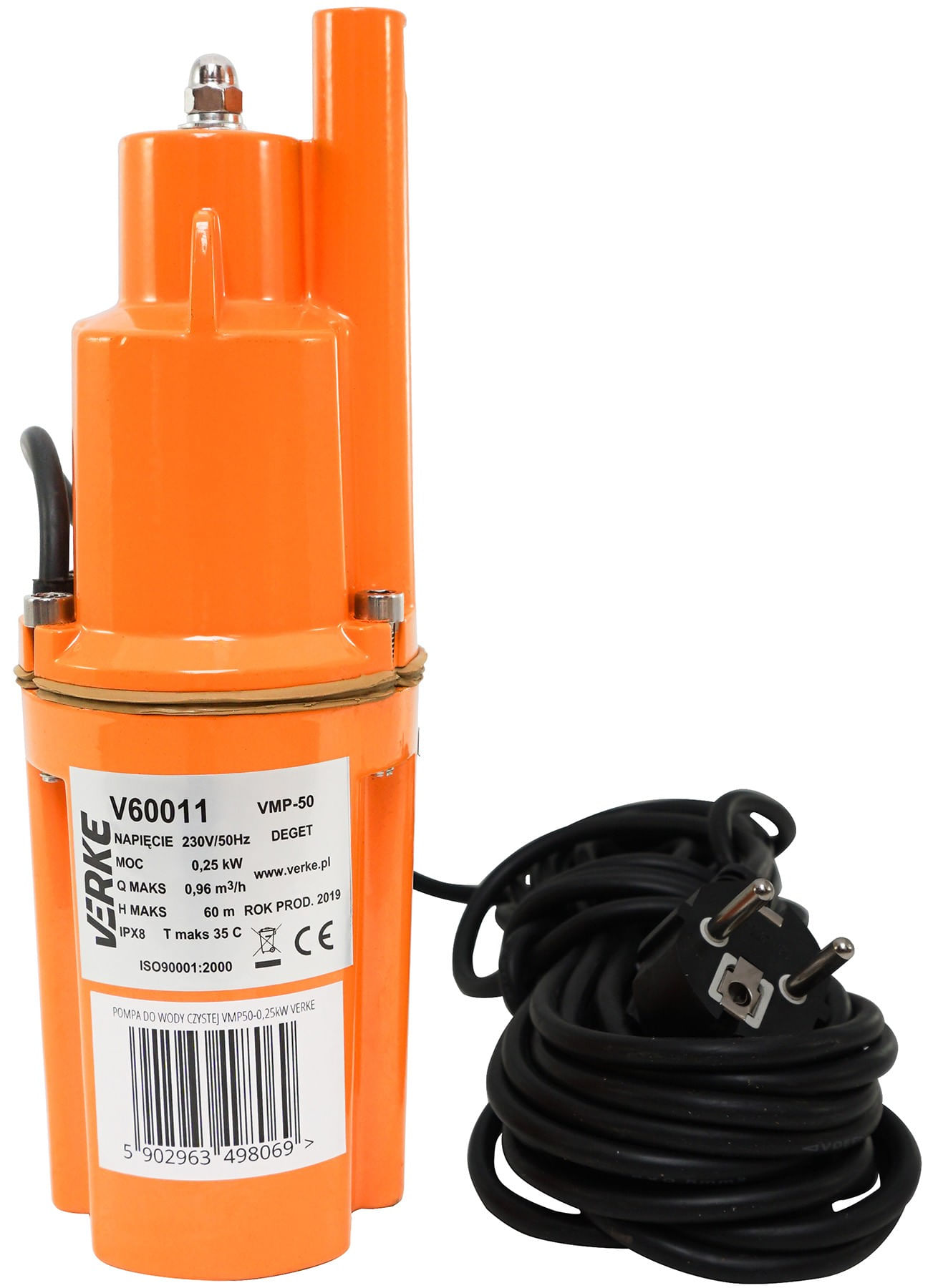 Pompa submersibila cu diafragma, apa curata, V60011, Verke