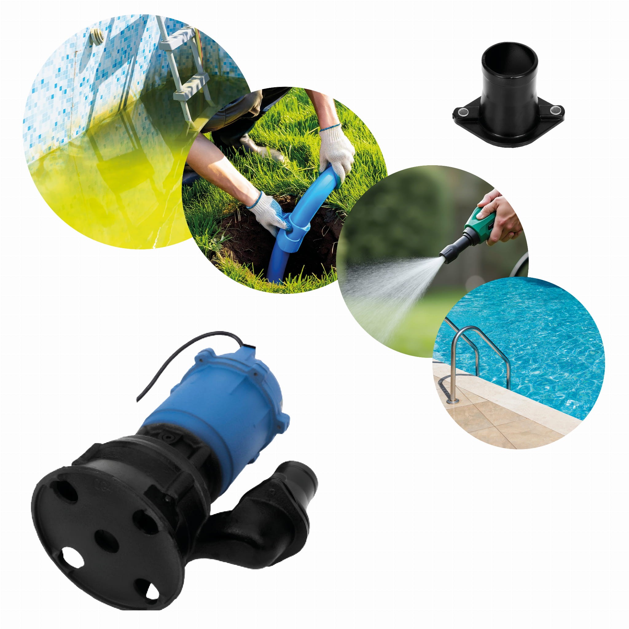 Pompa submersibila, KRAFT&DELE, 2850W, 2", WDS2423 — imaginea 13