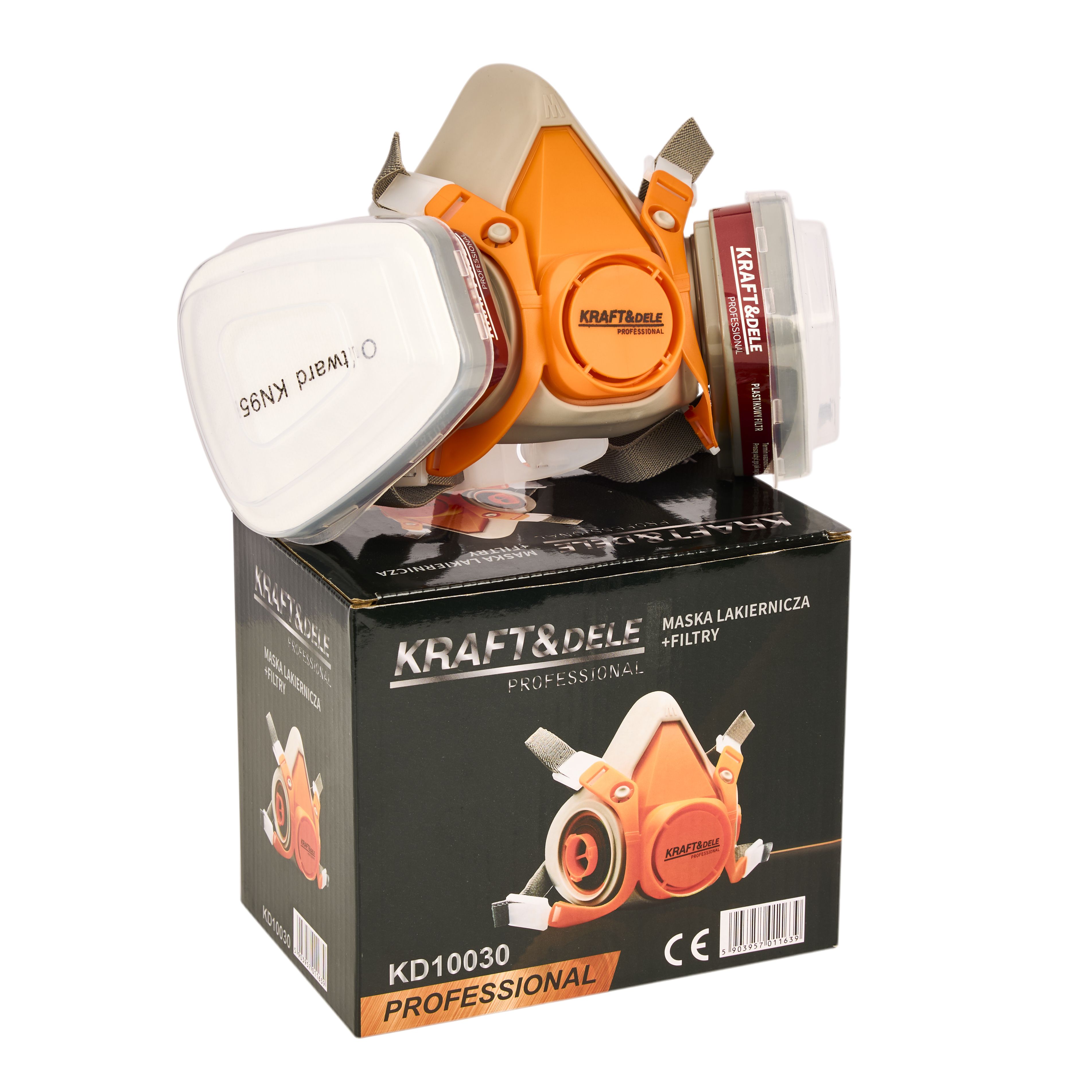 Masca de vopsitorie + filtru, Kraft&Dele, KD10030 - imagine 10