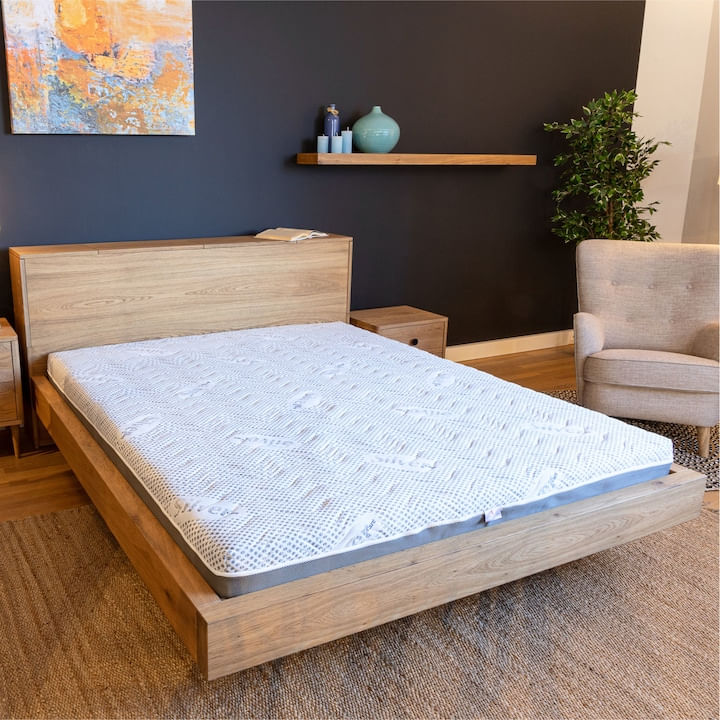 Saltea Ortopedica, Best Sleep, Silver Premier, 100x200x20cm, Spuma poliuretanica si arcuri individuale, hipoalergenic, — imaginea 6