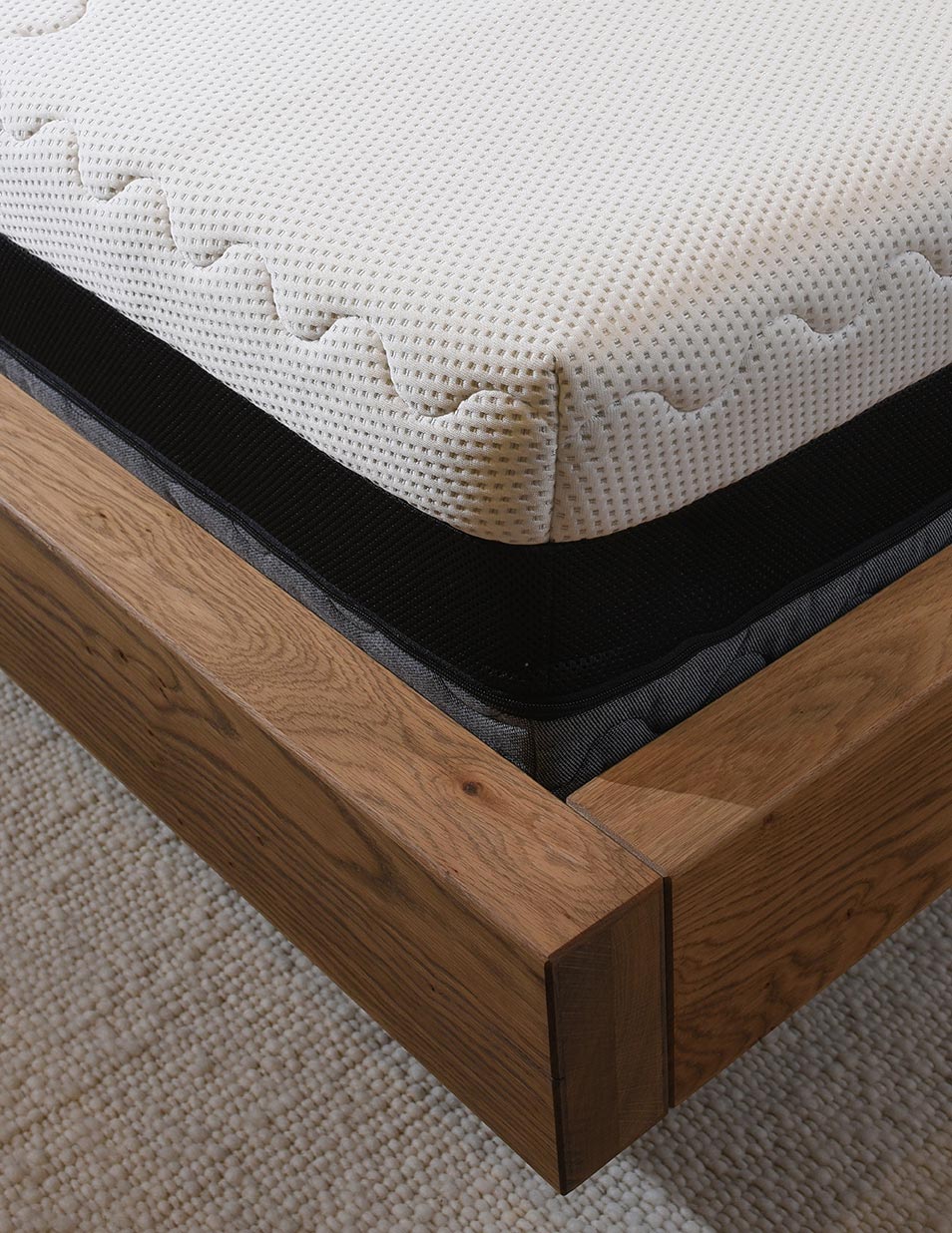 Saltea ortopedica BEST SLEEP Star, 65x185x26cm, cu arcuri individuale, hipoalergenica, sistem de aerisire — imaginea 5