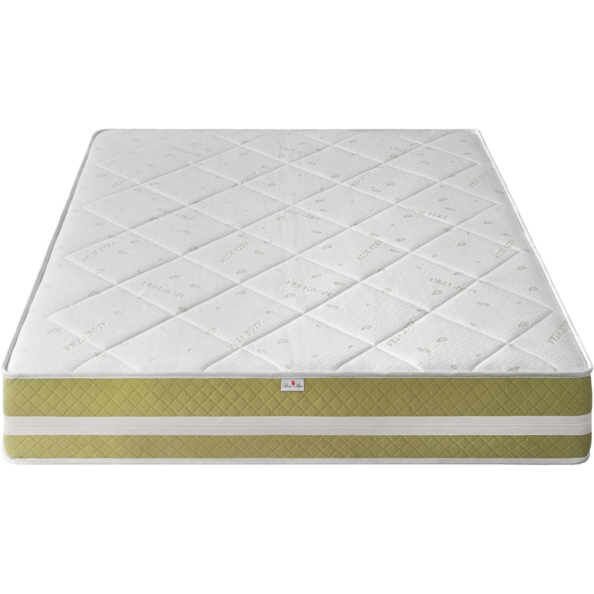 Saltea Ortopedica, Best Sleep, Luxe Memory Aloe Vera, 180X190x25 cm, spuma cu memorie cu infuzie de aloe vera — imaginea 2