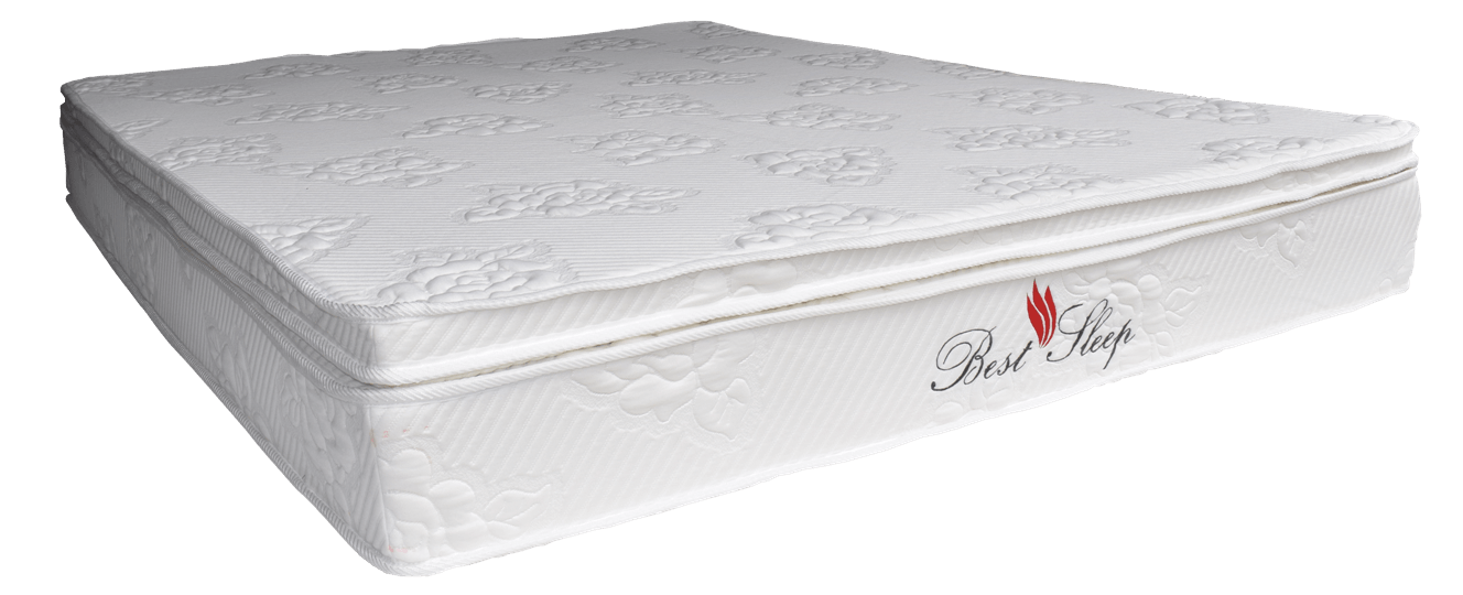 Saltea ortopedica, Best Sleep Feeling, 180x200x26cm, arcuri ambalate individual, latex, hipoalergenic, ferma — imaginea 3