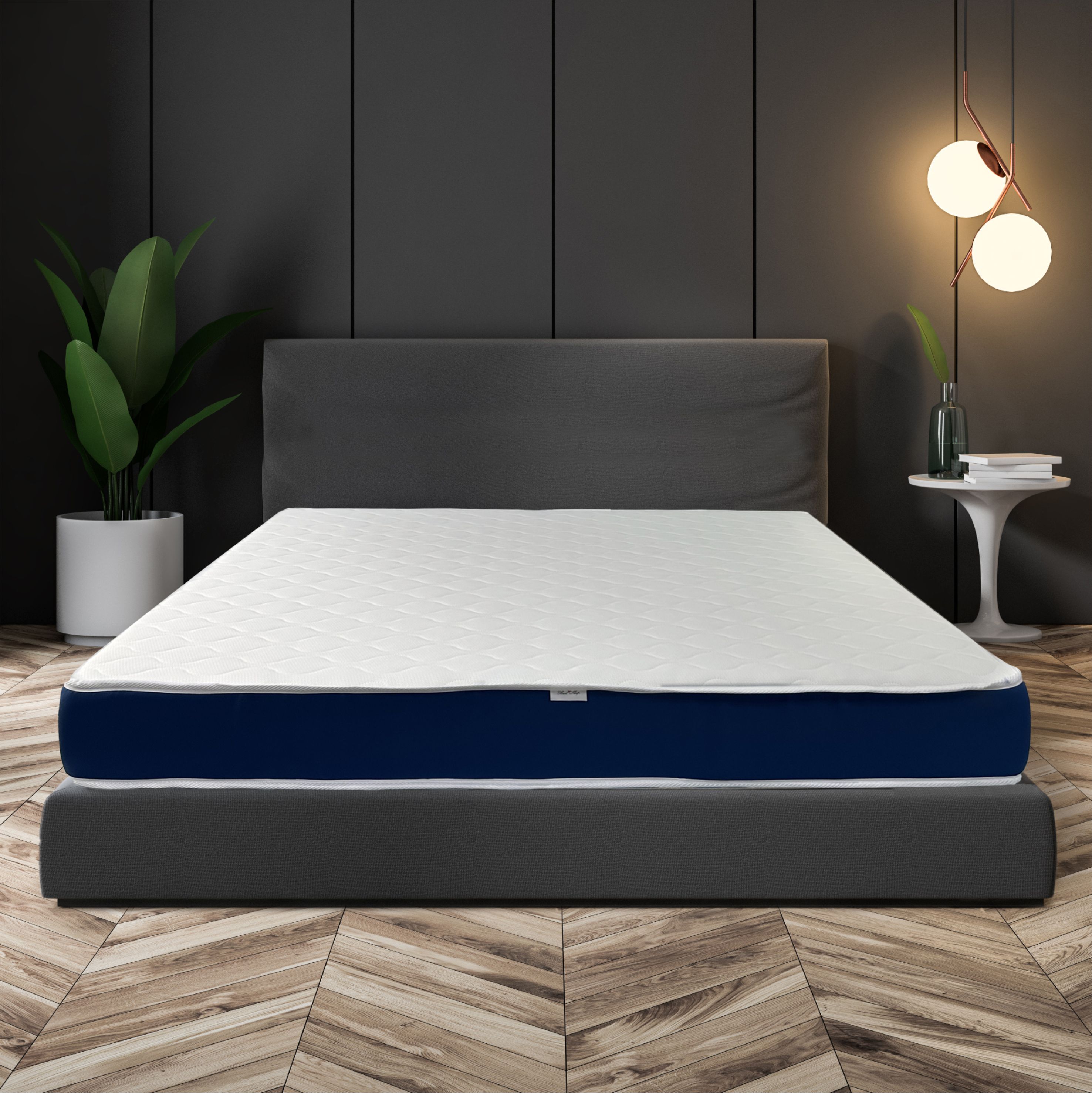 Saltea Ortopedica, BestSleep, Happy, 200x115x20 cm, spuma poliuretanica, hipoalergenic, reversibila, ferma — imaginea 5
