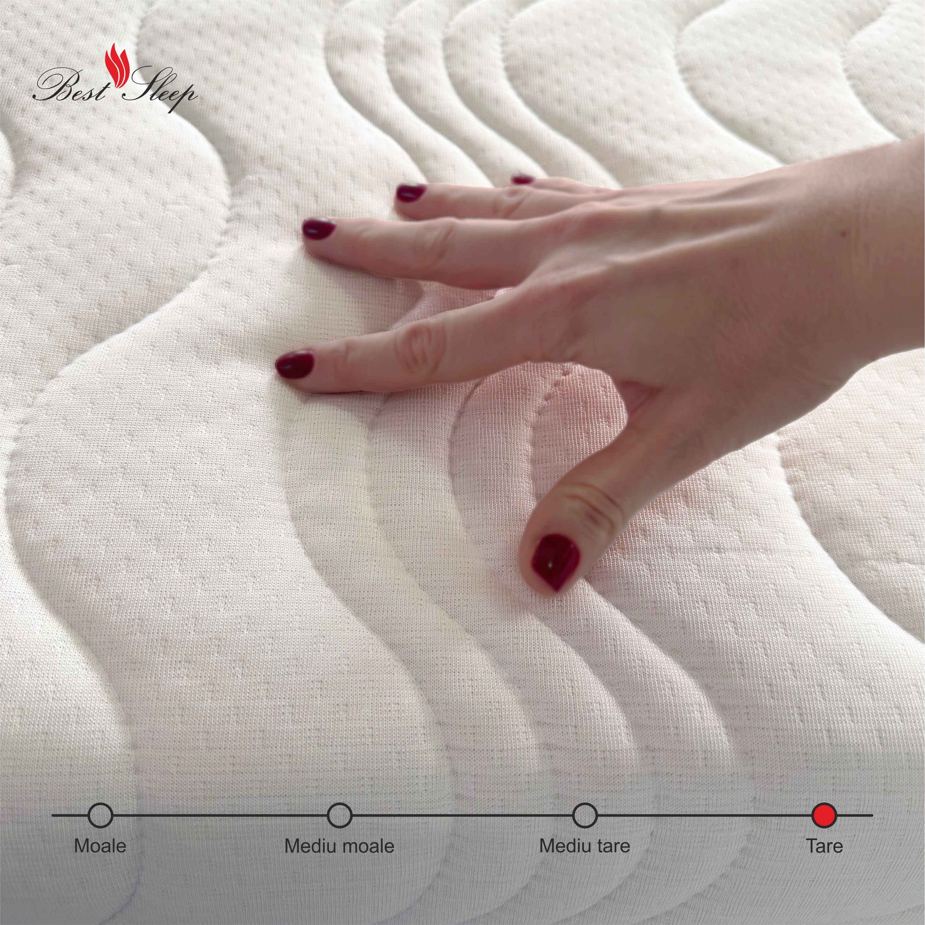 Saltea Ortopedica, Best Sleep, Supreme 18+5+2 High Resilience 70x190x25 cm, DoubleSide, hipoalegenic — imaginea 5