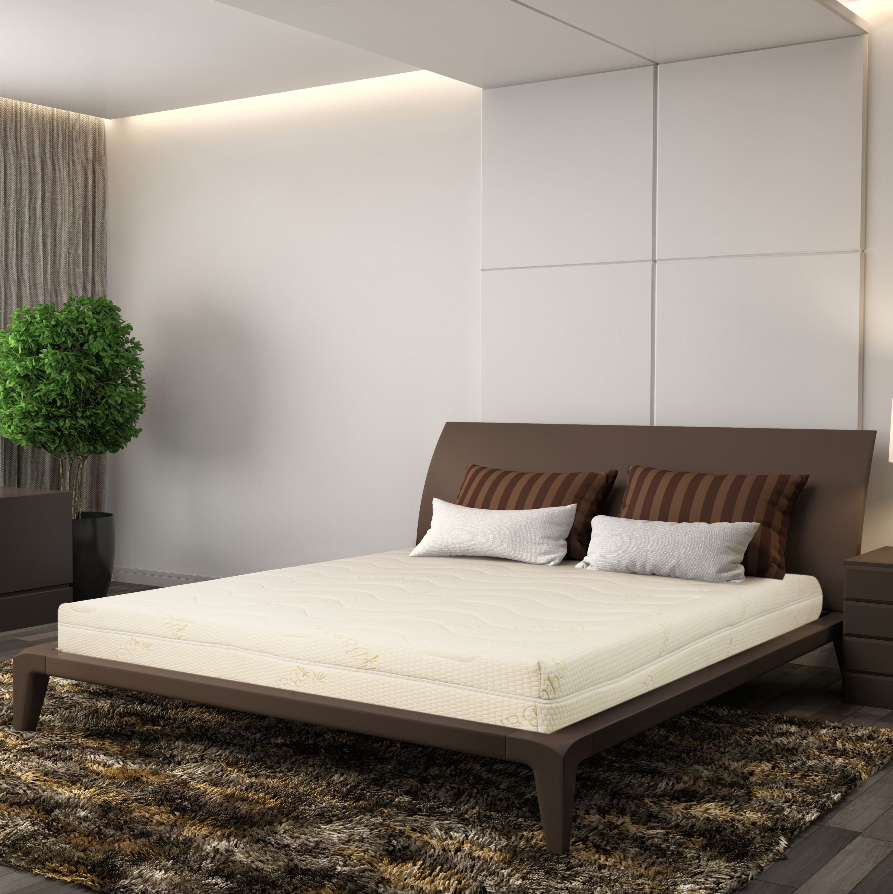 Saltea Ortopedica, Best Bambus Double Side, Best Sleep,165x200x20cm, spuma poliuretanica cu memorie si latex — imaginea 3