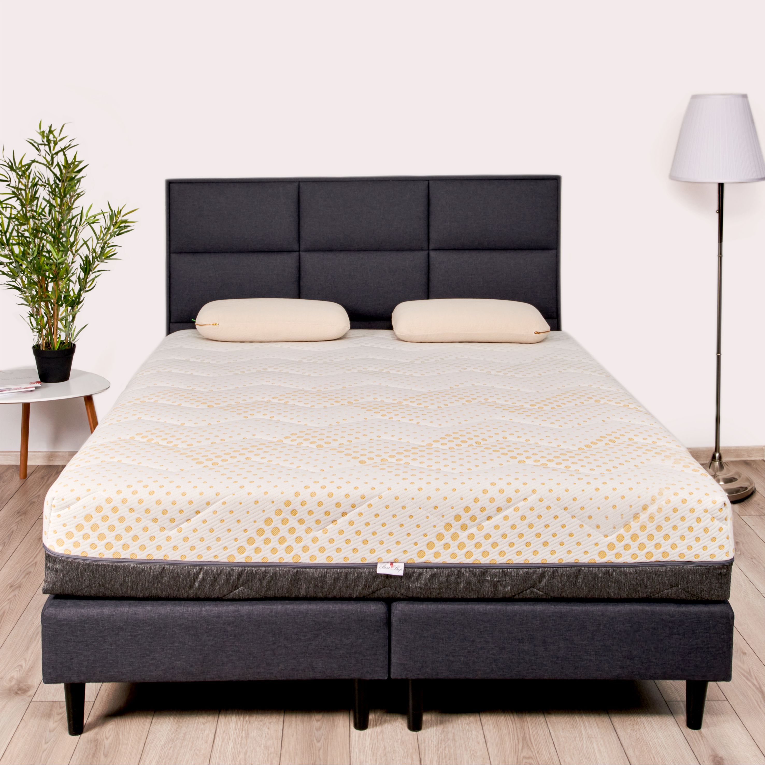 Saltea Ortopedica, Best Sleep, Yellow Diamond, 115x200x31 cm, 23+6+2, Spuma poliuretanica cu memorie, hipoalergenica — imaginea 6