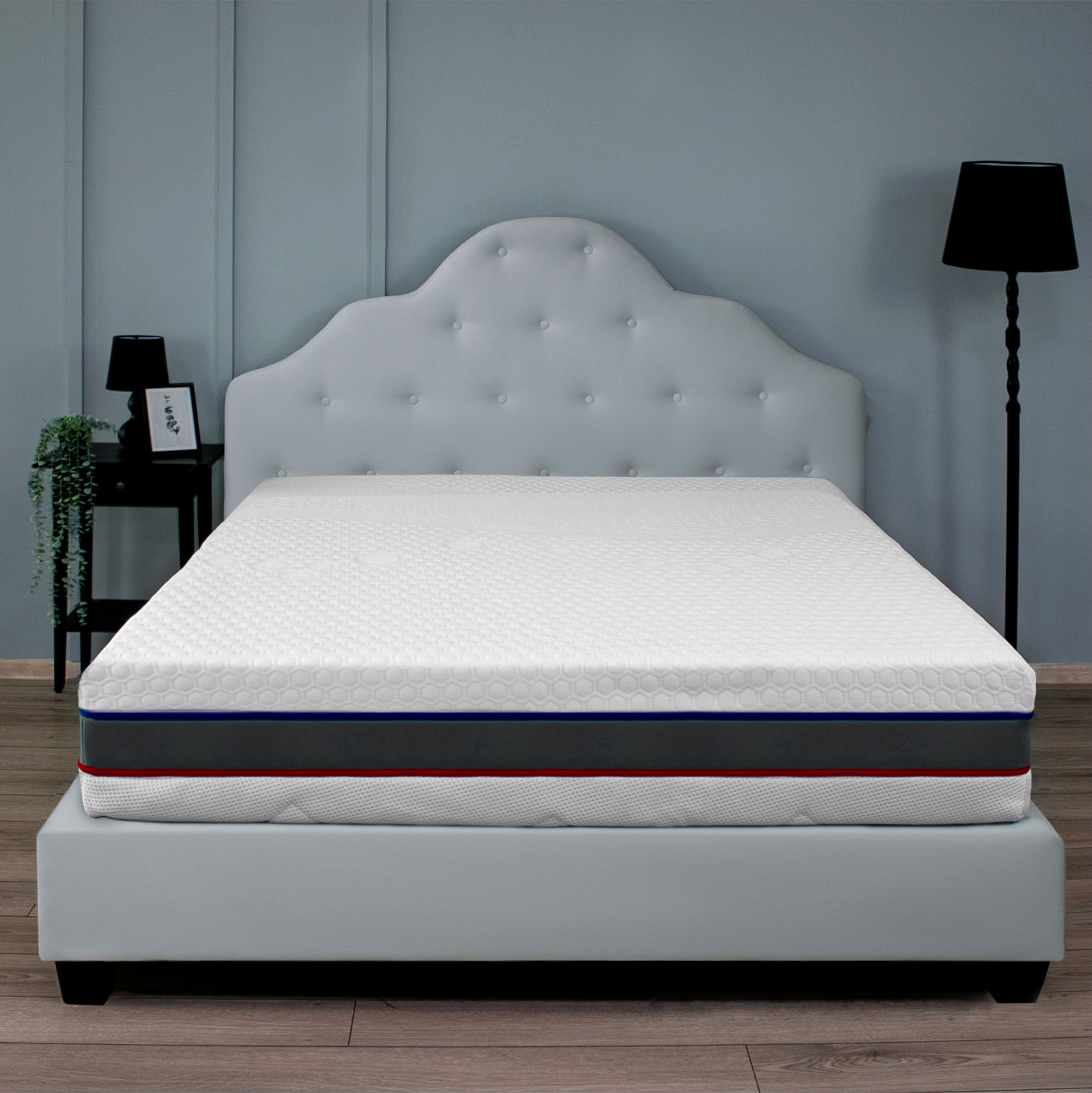 Saltea Ortopedica, Best Sleep, Best Thermo Contact 180x190x30 cm 4+2+16+2+4, spuma memorie, cocos, latex cool gel — imaginea 5
