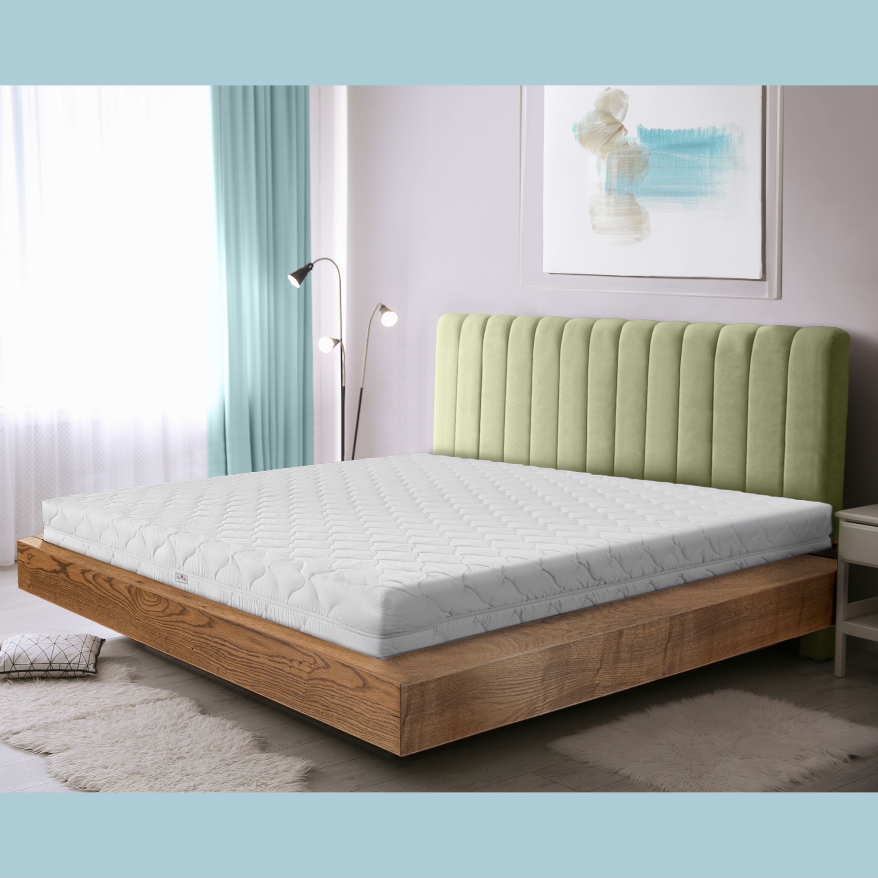 Saltea Ortopedica Star Moon, Athena DoubleSide, 160x190x25cm, spuma poliuretanica, reversibila, ferma — imaginea 6