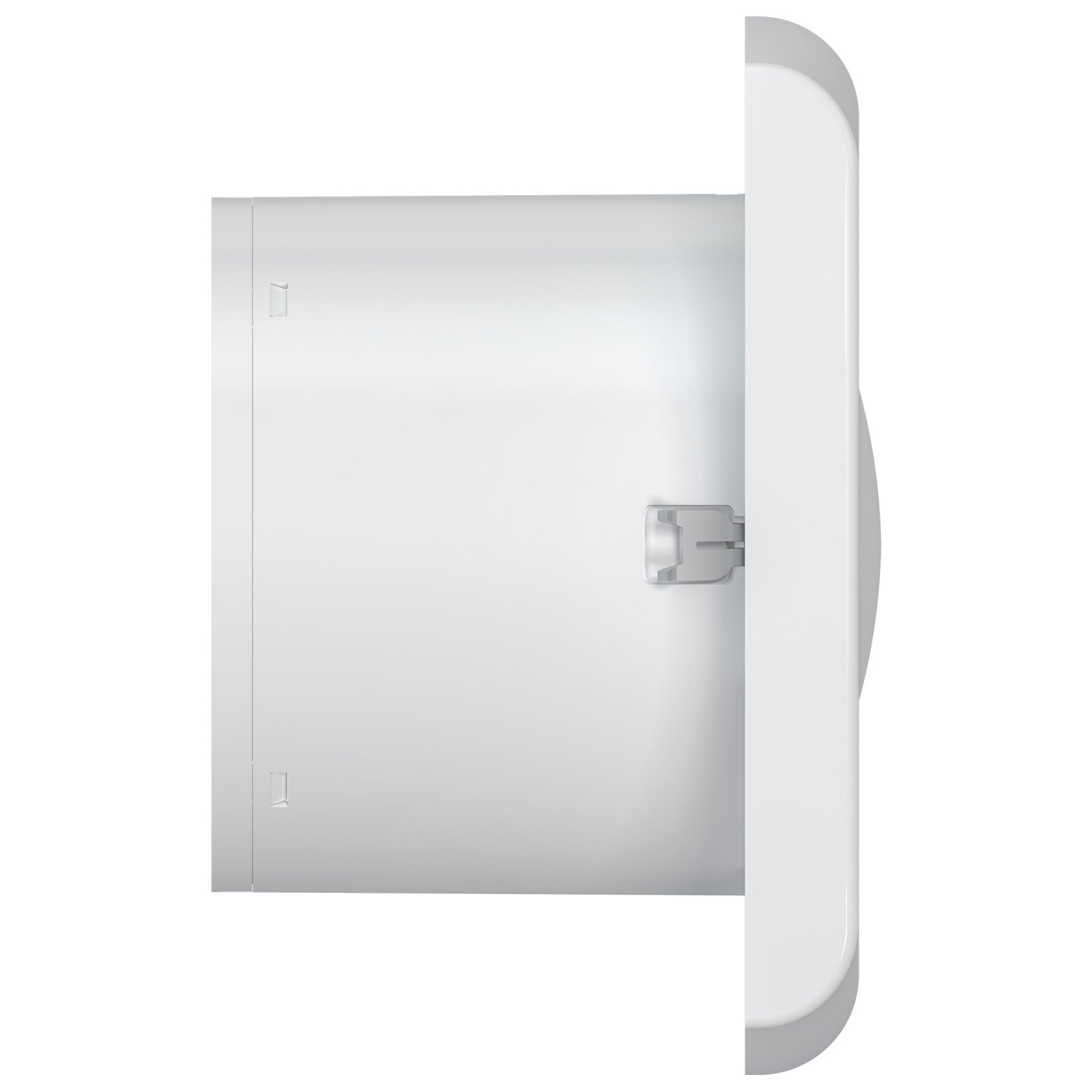 Ventilator de perete VentEurope VALUE100BD, patrat, clapeta antiretur, diametru 100 mm, debit 100 mc/h, 14W, IP24