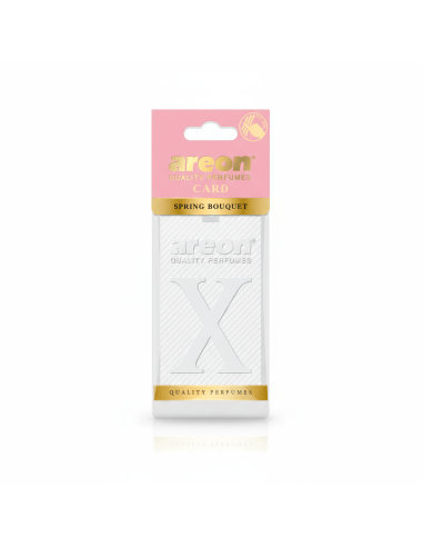 Odorizant auto Areon X Card, Spring Bouquet