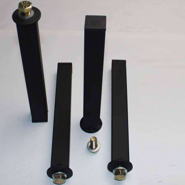 Somiera pat Qualitysom, metalica, 3 zone, cu picioare, 240 x — imaginea 2