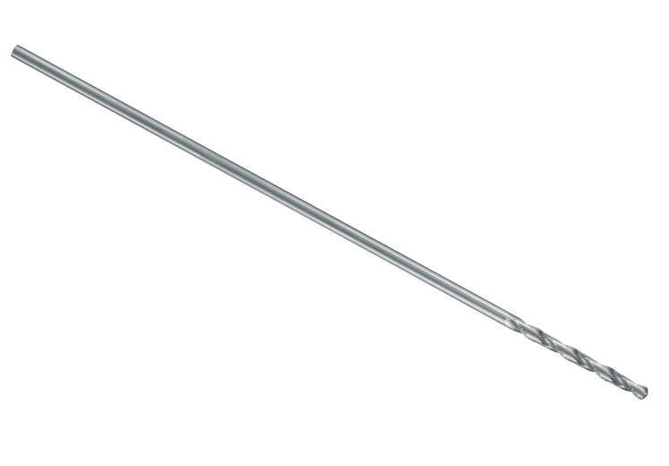 Burghie cilindrice, extra lungi pentru metal NAS 907, HSS, tip N 7,8