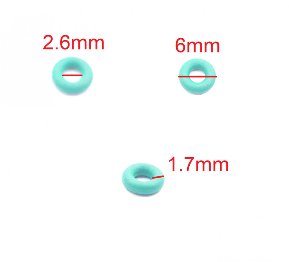 O-ring pentru masina de zugravit 6x2.6x1.7mm NR.2253 — imaginea 2