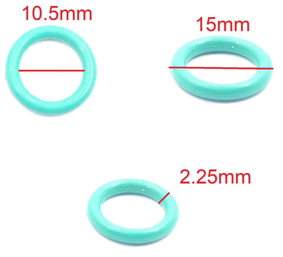 O-ring pentru masina de zugravit 15x10.5x2.25mm NR.1320 — imaginea 2