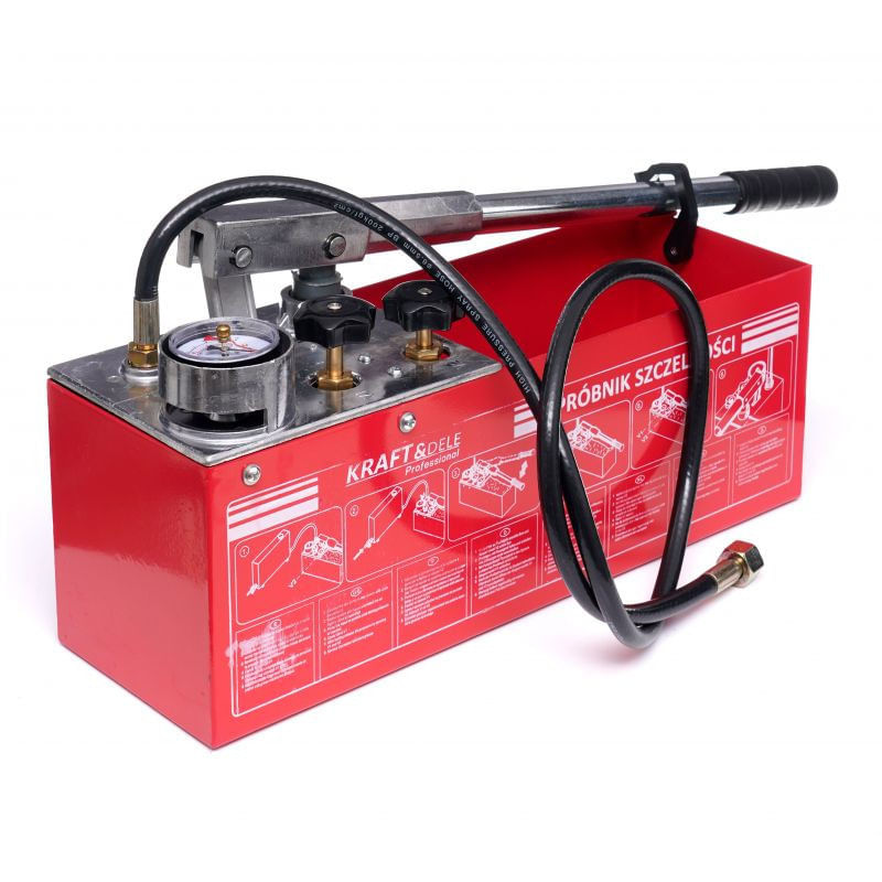 Pompa de testare presiune 0-50kg / 45ml / 12L 50bar 10478 — imaginea 3
