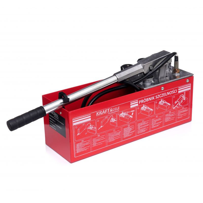 Pompa de testare presiune 0-50kg / 45ml / 12L 50bar 10478 — imaginea 4