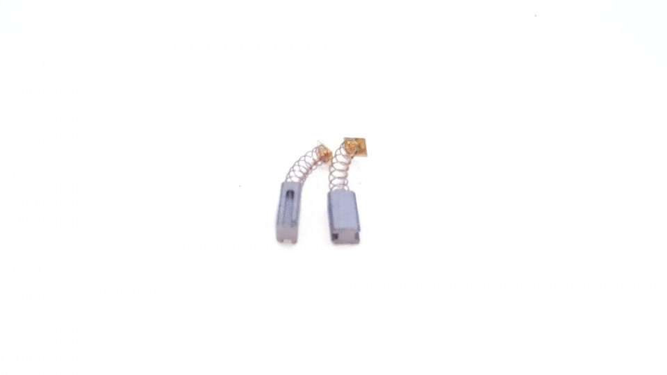 Perii carbon 10.5x5.3x4mm motor electric 220V pentru polizor NR.1945 — imaginea 4