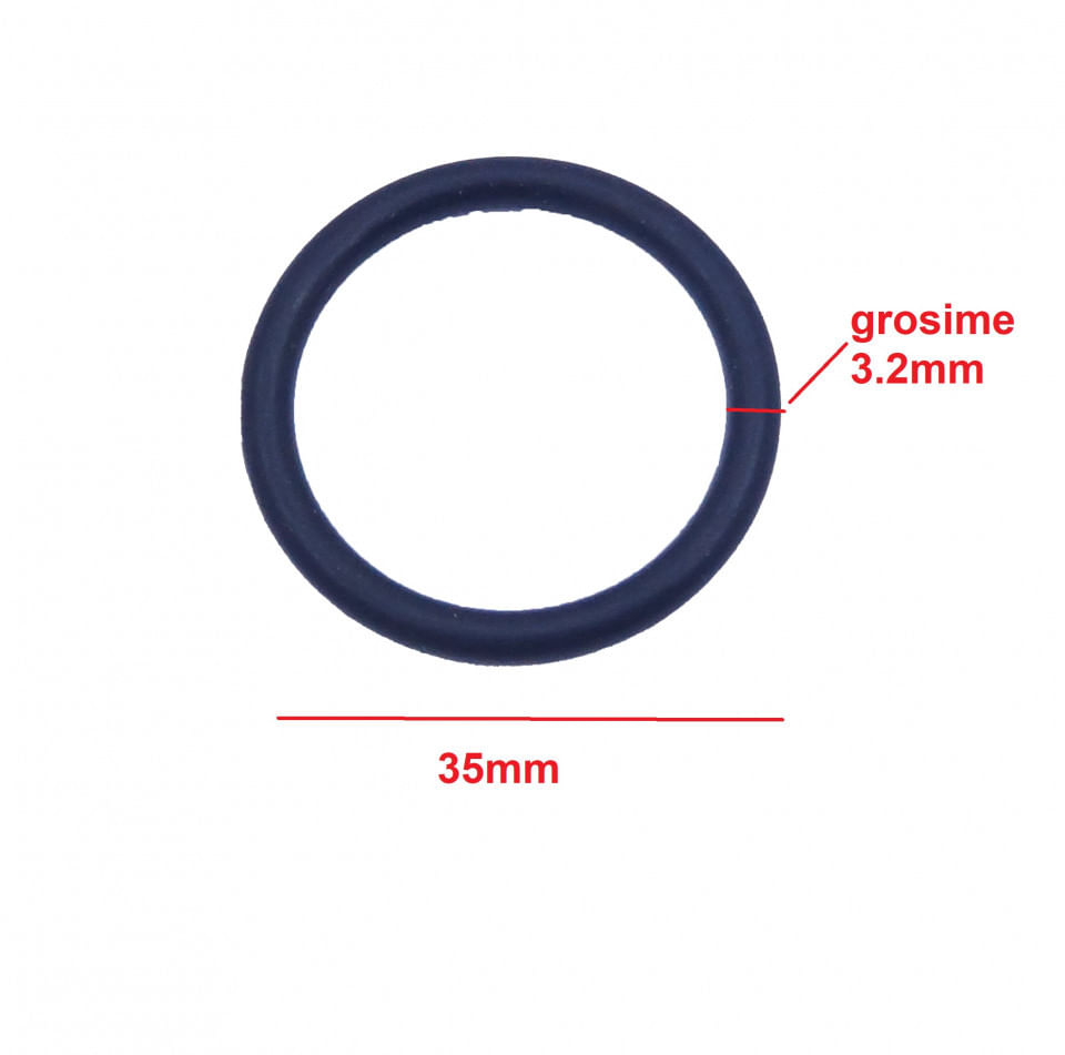 Garnitura 1tip O-ring 35mm pentru pompa cric hidraulic de 3.5T NR.1257 — imaginea 3