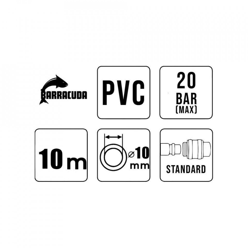 Furtun 10m 10mm B-FRT.10.10 — imaginea 2