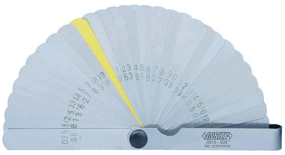 4608-31 Lere de grosime, DIM 0.0015 - 0.035 inch / 32 piese - 4608-31