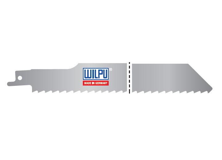 INOX 300 Panza HM/T.C.T. pentru fierastrau sabie pentru alimente inghetate, DIM 300 x 25 x 1.25 mm