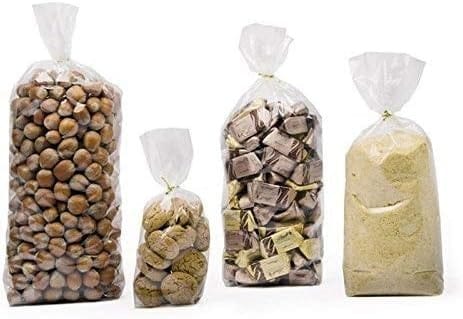 Pungi alimentare celofan CPP (moplefan) pentru ambalare produse de patiserie, 30 microni, 100/set, 20 x 40 cm - imagine 2