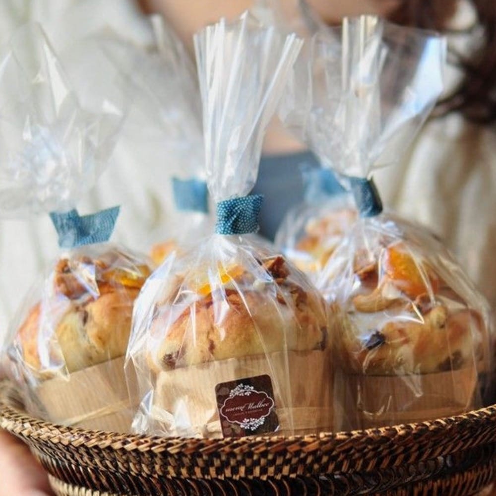 Pungi alimentare celofan CPP (moplefan) pentru ambalare produse de patiserie, 30 microni, 100/set, 20 x 40 cm - imagine 5