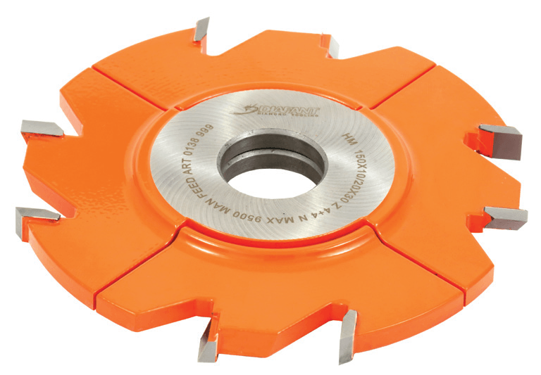 0138999S Freza cu alezaj, reglabila, pentru uluc, cu placute brazate CMS 150x4/8x30 Z=4+4