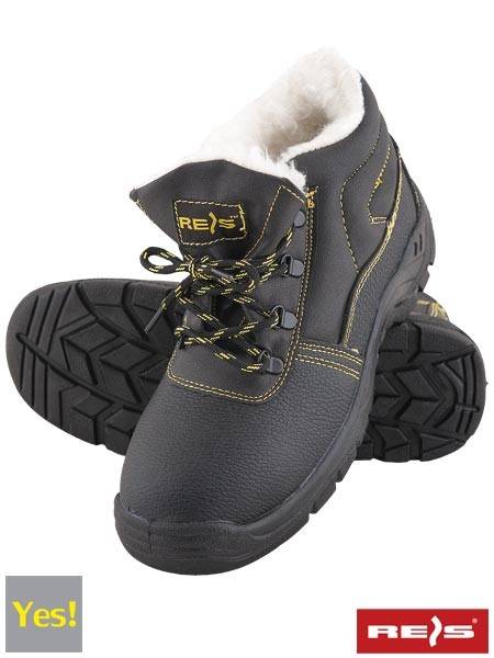 Bocanci de protectie imblaniti cu bombeu metalic, S3 Bryes-TO Negru