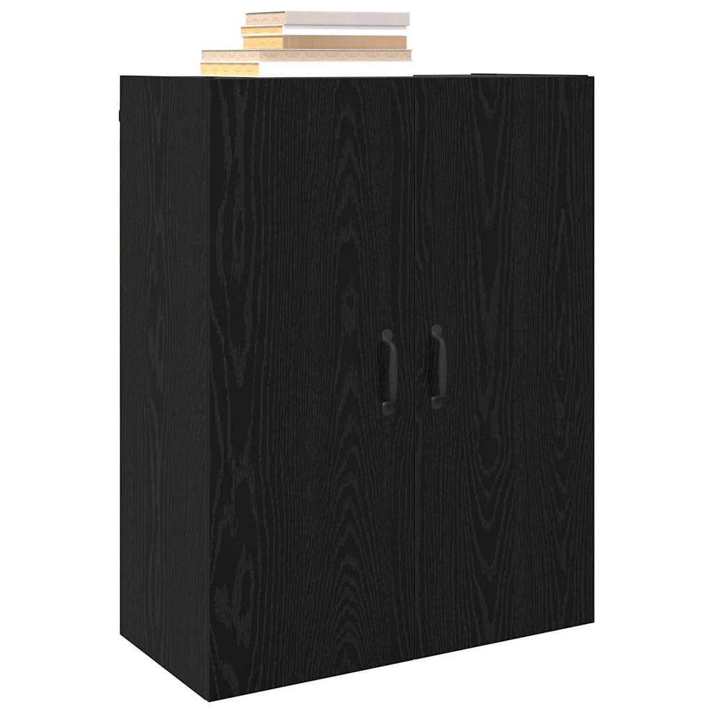 Dulap suspendat Stejar negru 69.5 x 34 x 90 cm Lemn compozit — imaginea 3