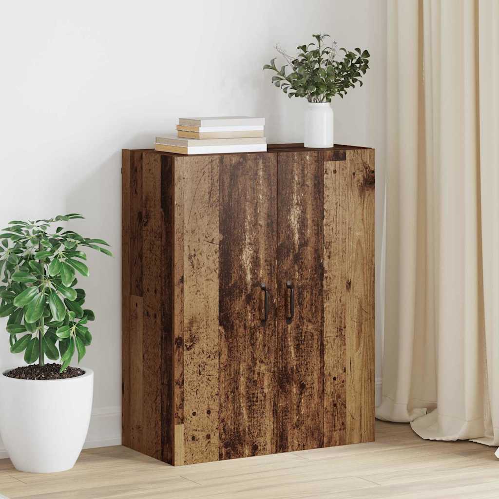 Dulap suspendat Lemn vechi 69.5 x 34 x 90 cm Lemn compozit — imaginea 3