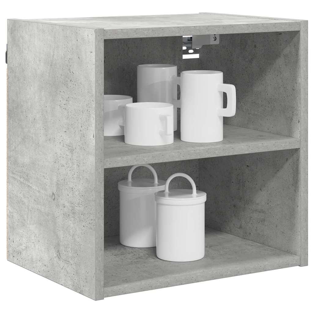 Dulap suspendat cu raft Riga Gri din beton 40 x 29,5 x 40 cm — imaginea 4