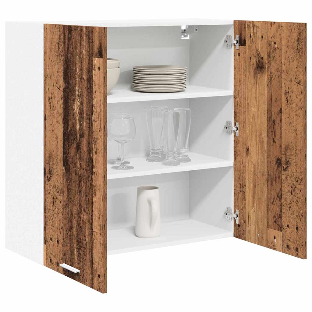 Dulap suspendat Riga Lemn Vechi 80 x 31 x 80 cm Lemn compozit — imaginea 4