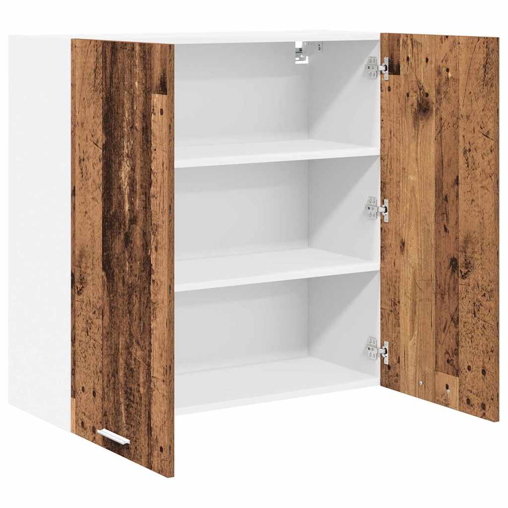 Dulap suspendat Riga Lemn Vechi 80 x 31 x 80 cm Lemn compozit — imaginea 6