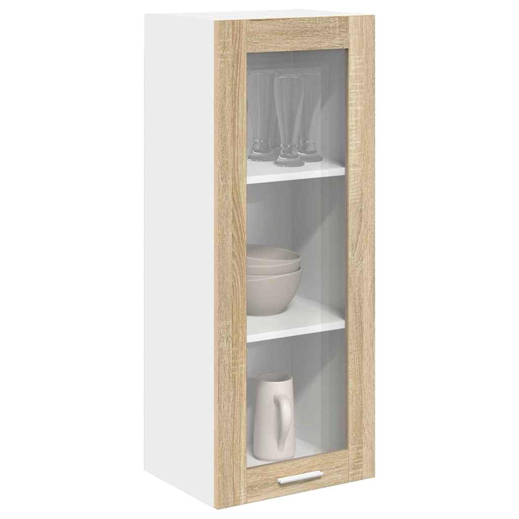 Dulap suspendat cu raft Riga Stejar Sonoma 40 x 31 x 100 cm — imaginea 4
