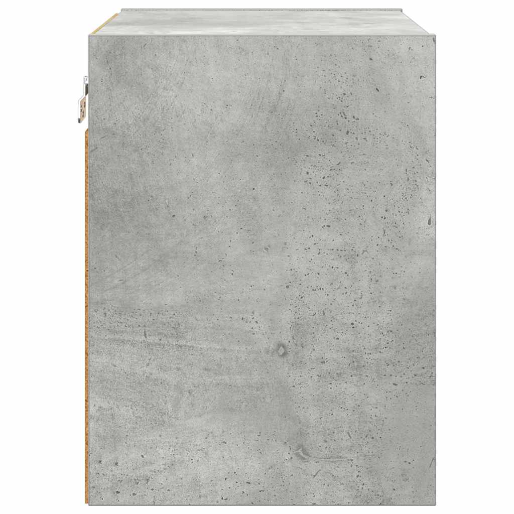 Dulap suspendat cu raft Riga Gri din beton 40 x 29,5 x 40 cm — imaginea 7