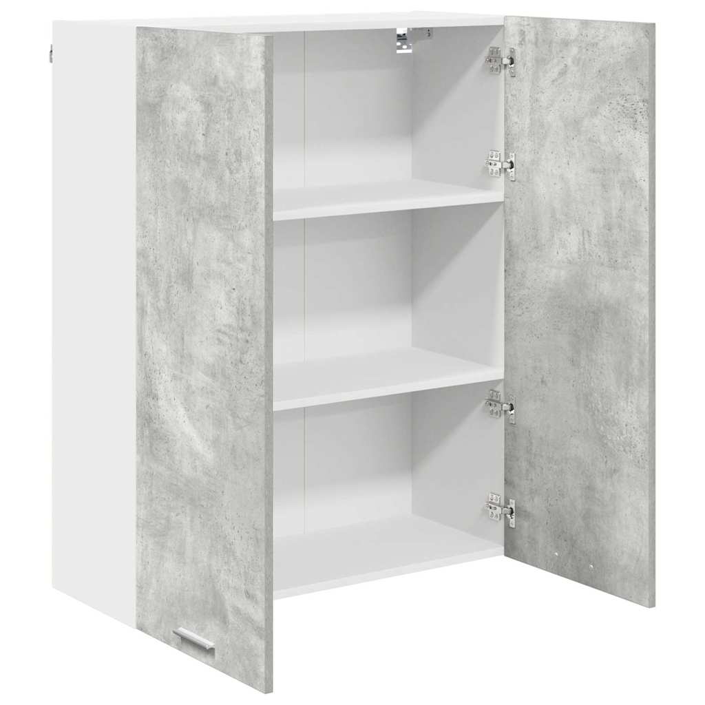 Dulap suspendat cu raft Riga Gri din beton 80 x 31 x 100 cm — imaginea 6