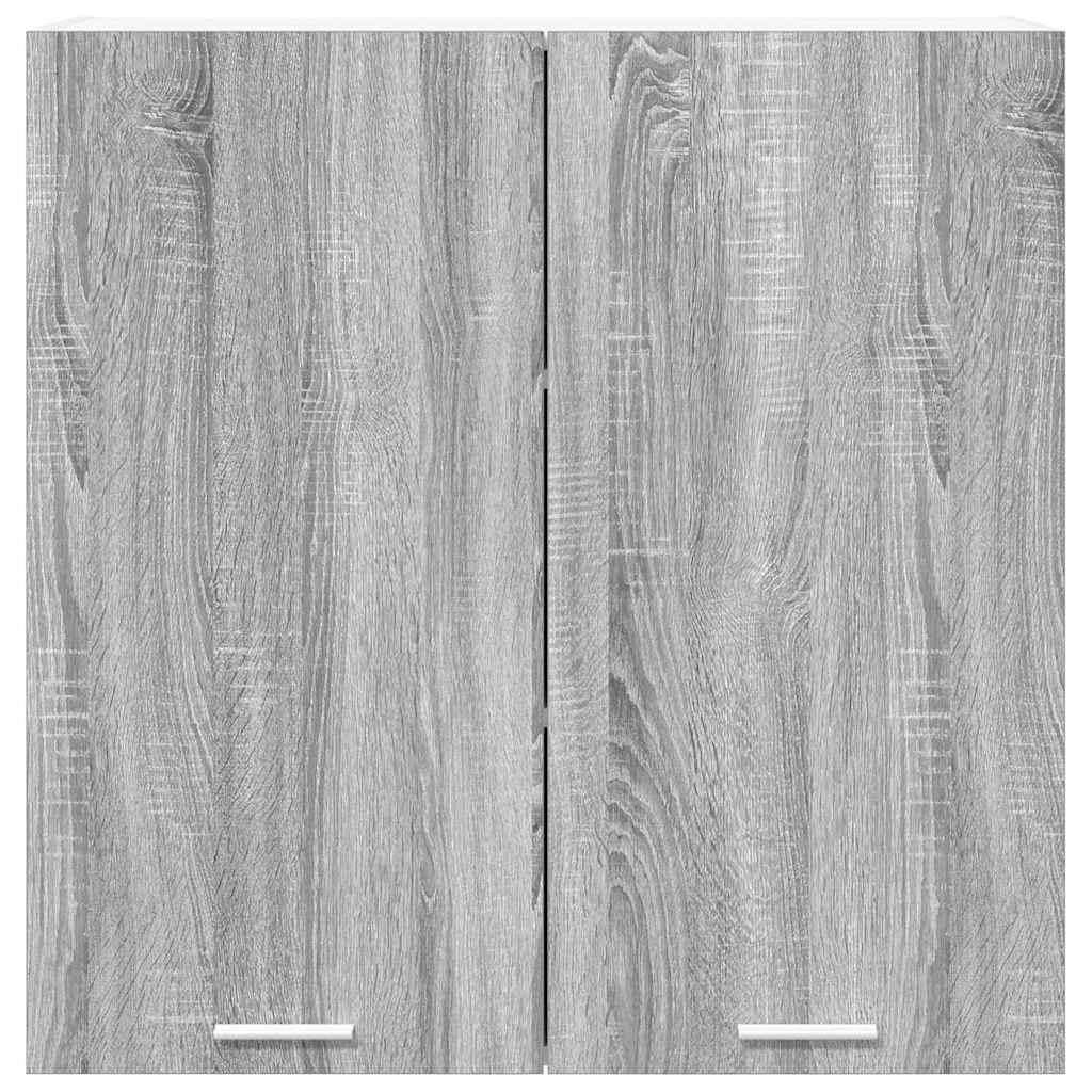Dulap suspendat Riga Gri Sonoma 80 x 31 x 80 cm Lemn compozit — imaginea 7