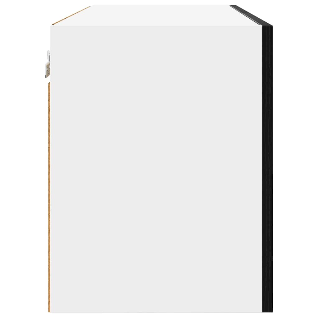 Dulap suspendat Riga Stejar Negru 80 x 31 x 40 cm Lemn compozit — imaginea 8