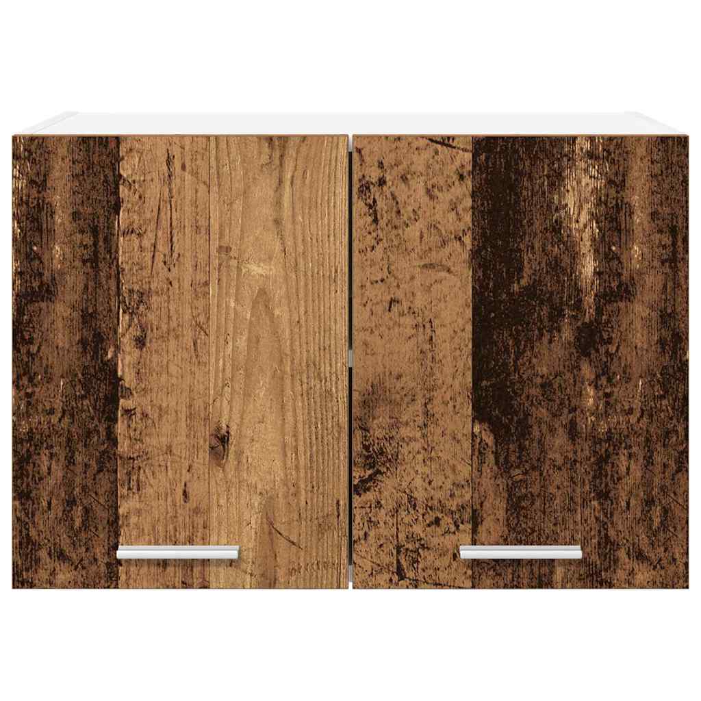 Dulap suspendat cu raft Riga Lemn vechi si Alb 60 x 31 x 40 cm — imaginea 7