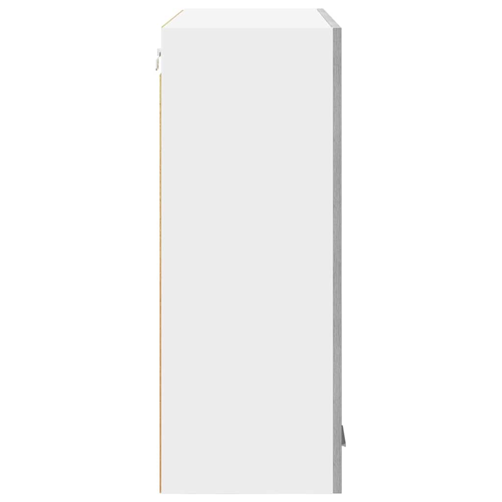 Dulap suspendat Riga Gri Sonoma 80 x 31 x 80 cm Lemn compozit — imaginea 8
