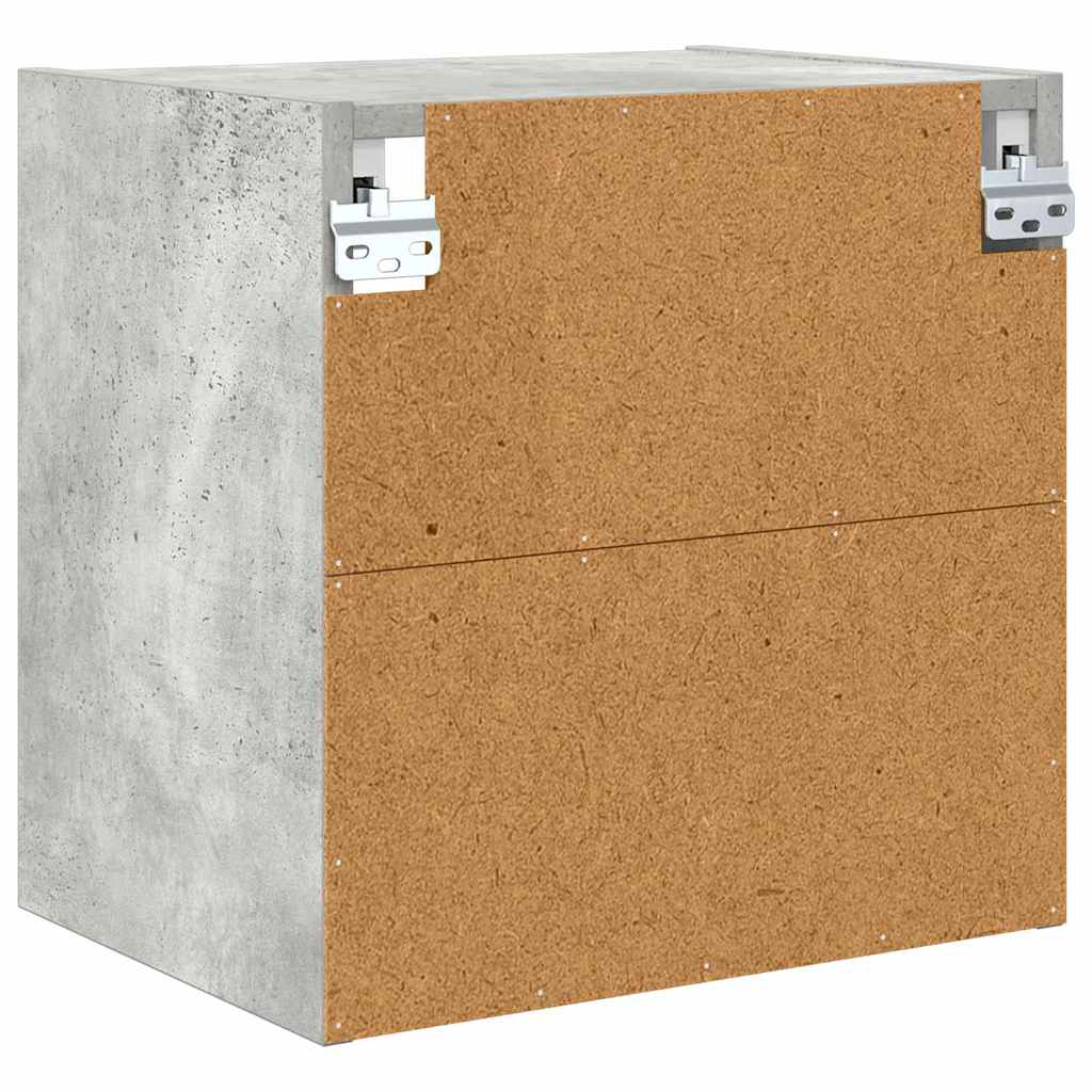 Dulap suspendat cu raft Riga Gri din beton 40 x 29,5 x 40 cm — imaginea 8
