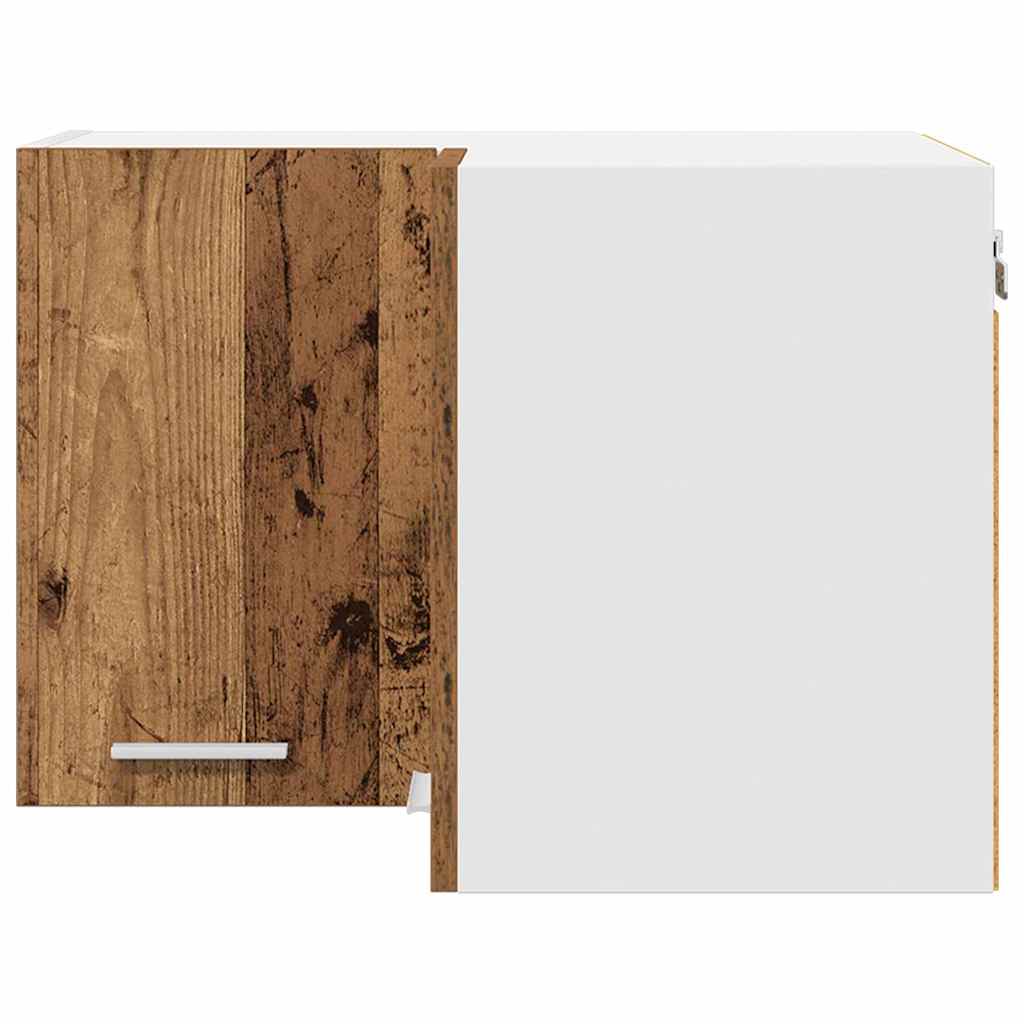 Dulap suspendat cu raft Riga Lemn vechi si Alb 57 x 57 x 40 cm — imaginea 7