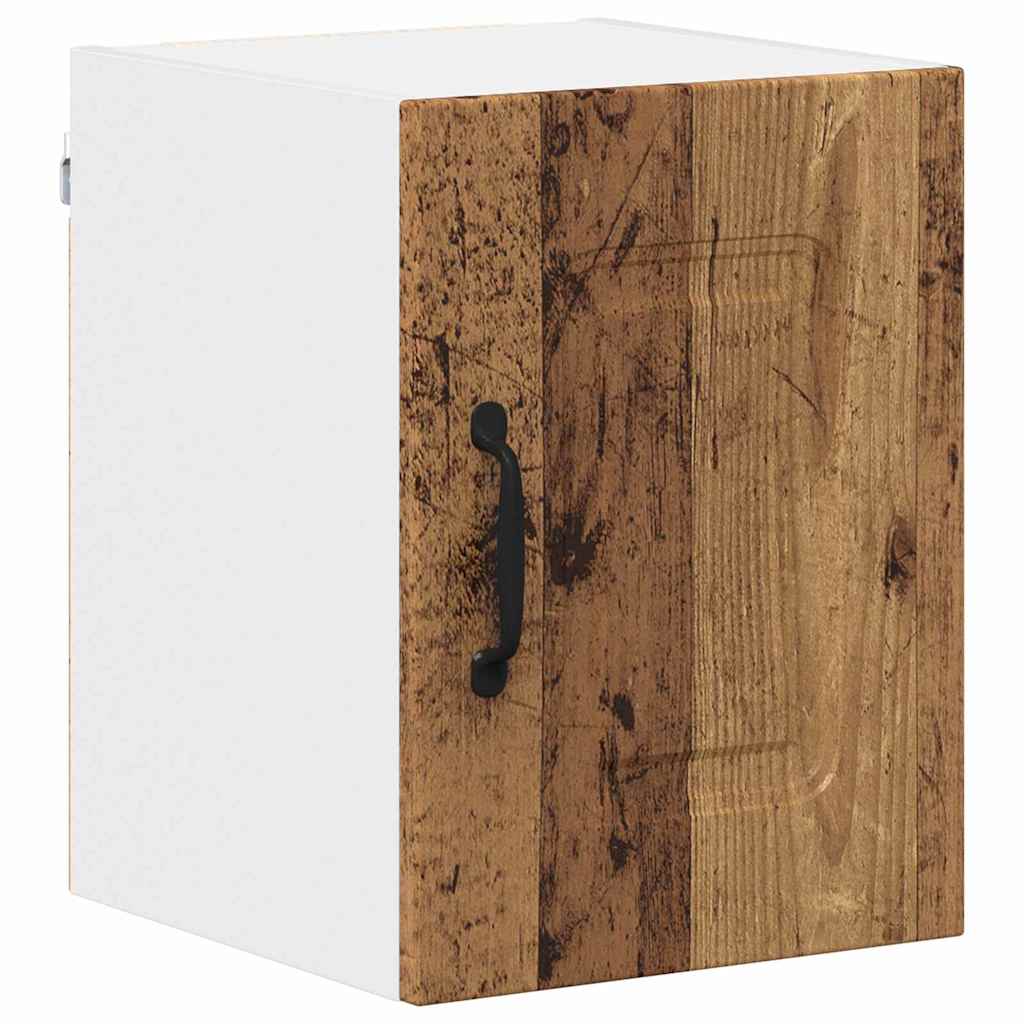 Dulap suspendat de bucatarie 2 pcs Lemn Vechi 30 x 31 x 40 cm — imaginea 7