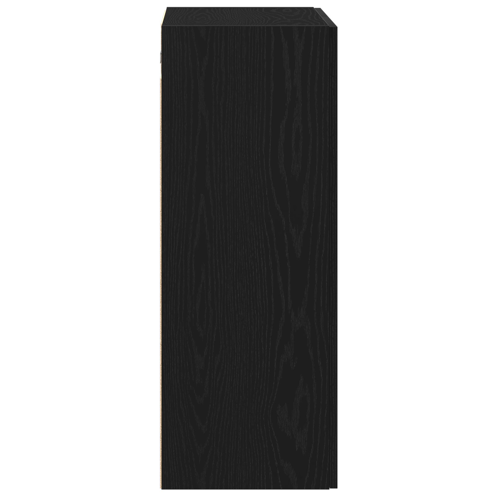 Dulap suspendat Negru Stejar 69,5x34x90 cm din lemn prelucrat — imaginea 7