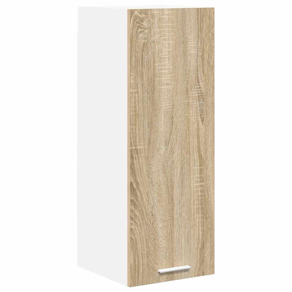 Dulap suspendat Riga 2 pcs Stejar Sonoma si Alb 30 x 31 x 80 cm — imaginea 7